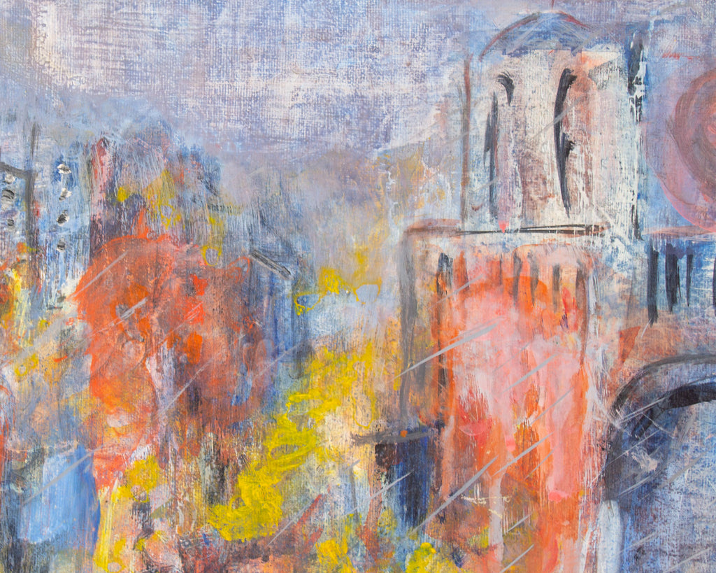 Annabel Hoyt “Cathedral” Acrylic on Canvas Painting