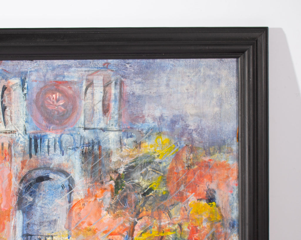 Annabel Hoyt “Cathedral” Acrylic on Canvas Painting