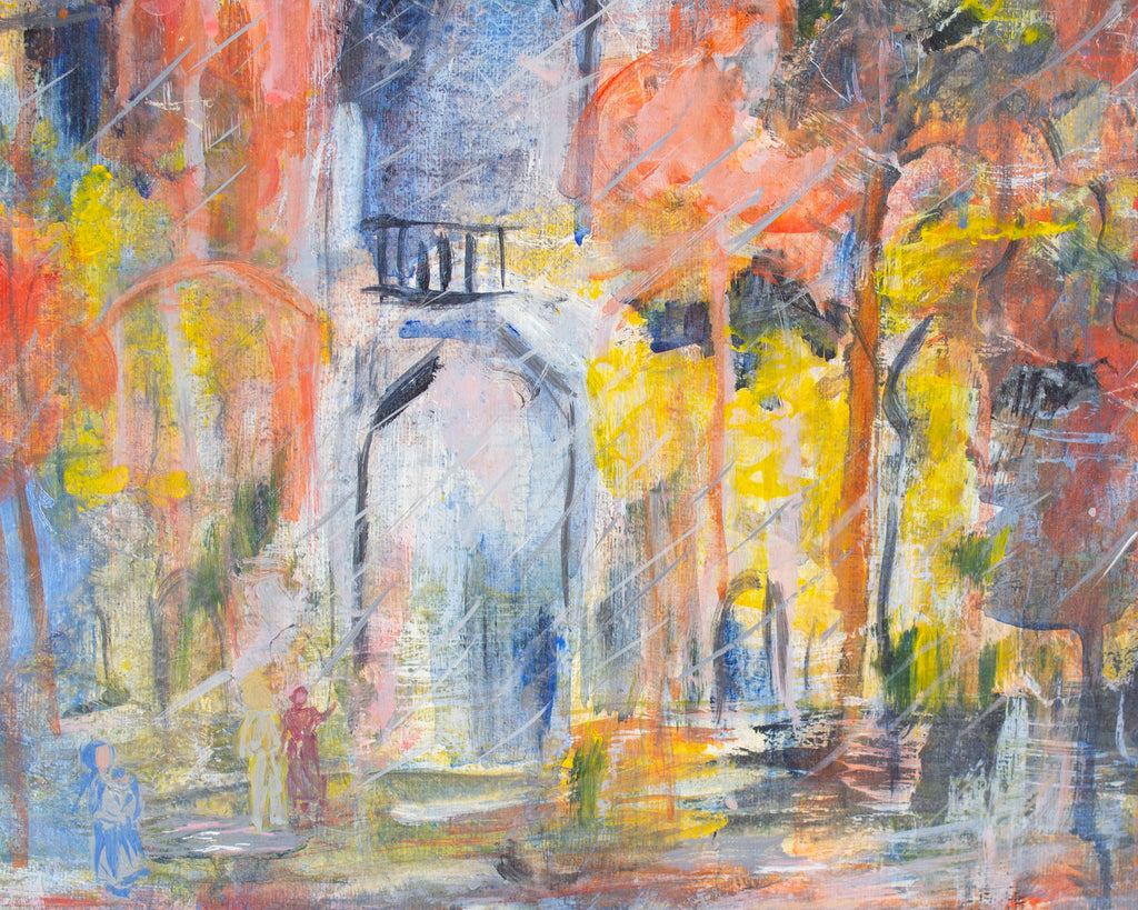 Annabel Hoyt “Cathedral” Acrylic on Canvas Painting