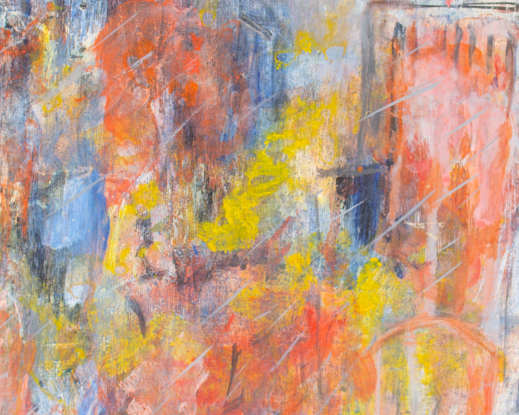 Annabel Hoyt “Cathedral” Acrylic on Canvas Painting