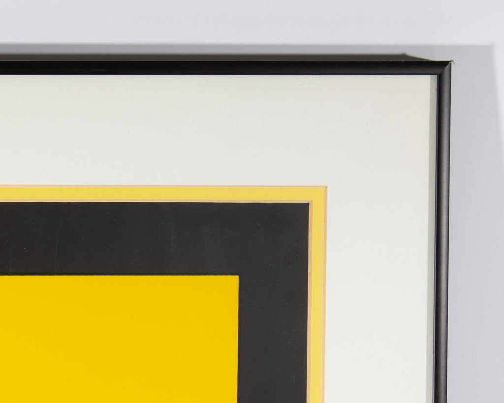Jo Niemeyer Op Art Serigraph Print