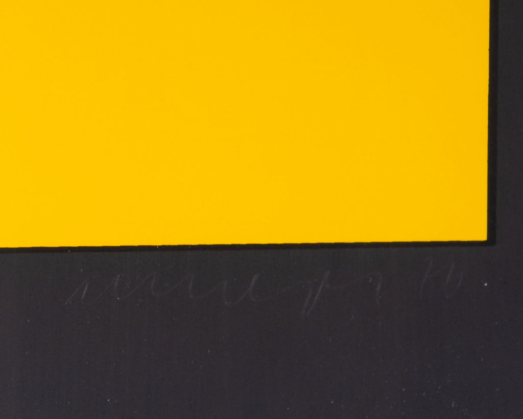 Jo Niemeyer Op Art Serigraph Print