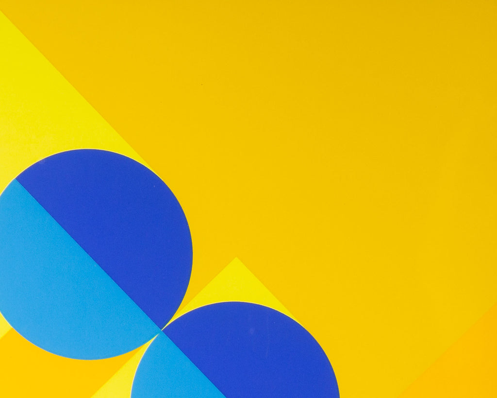 Jo Niemeyer Op Art Serigraph Print