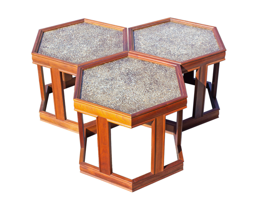 John Keal Brown-Saltman “Domino” Tables