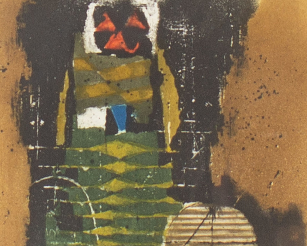 Johnny Friedlaender Abstract Color Etching