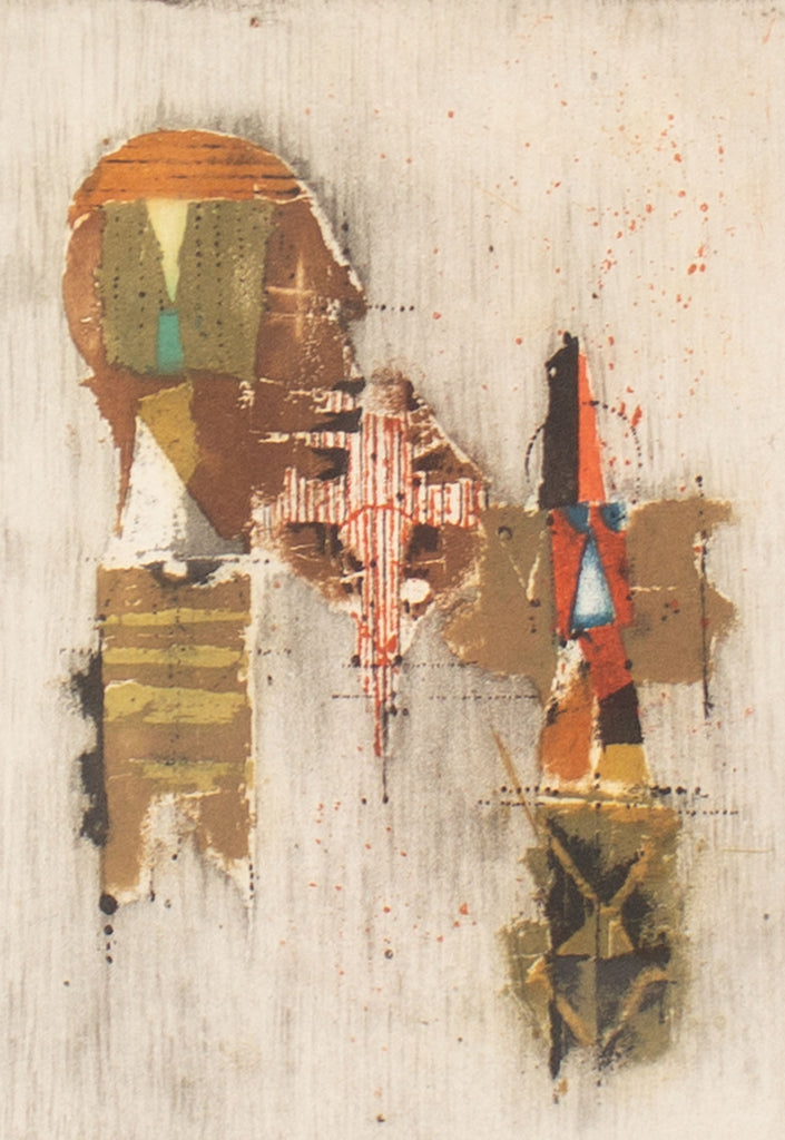 Johnny Friedlaender Abstract Color Etching