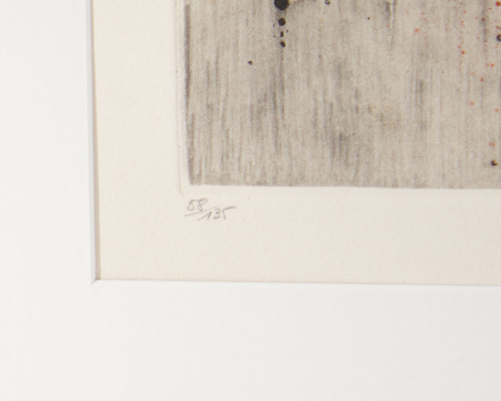 Johnny Friedlaender Abstract Color Etching