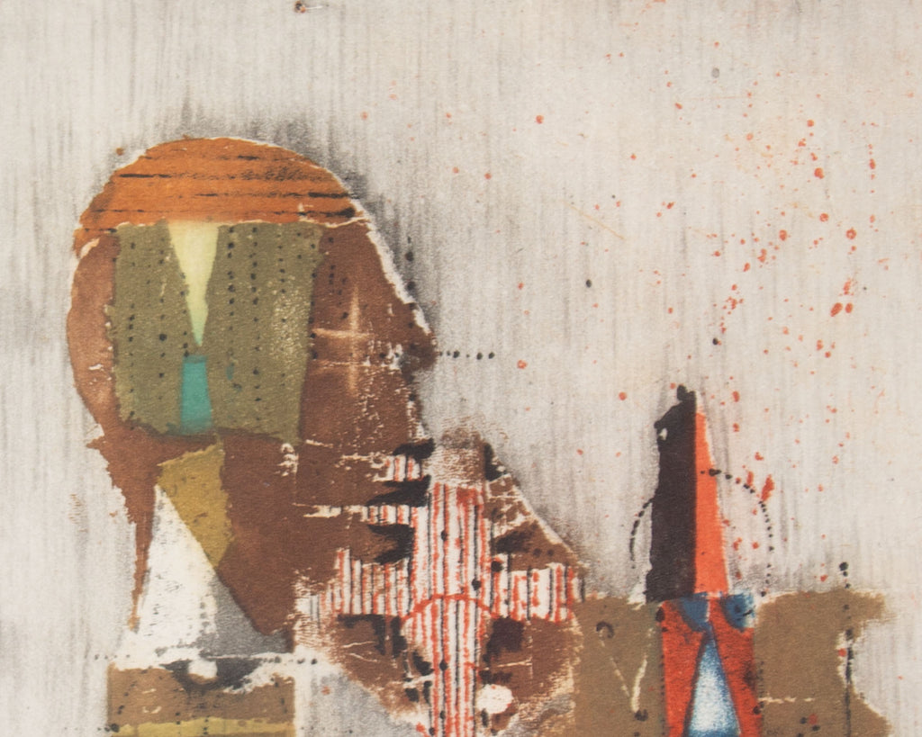 Johnny Friedlaender Abstract Color Etching