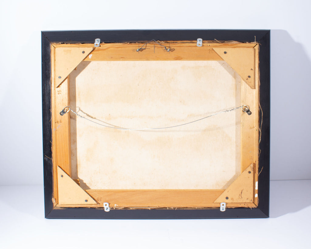 William S. Gisch 1978 Oil on Canvas Landscape Painting