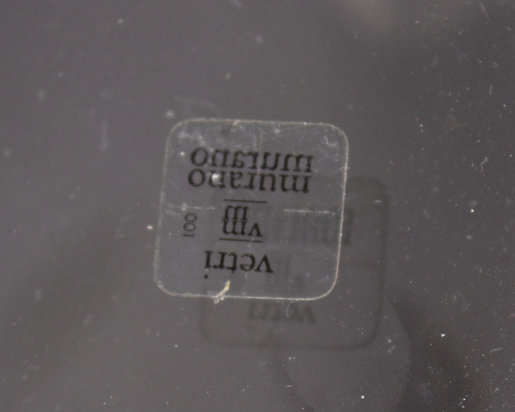 Carlo Moretti Vetri Murano Italian Glass Bowl