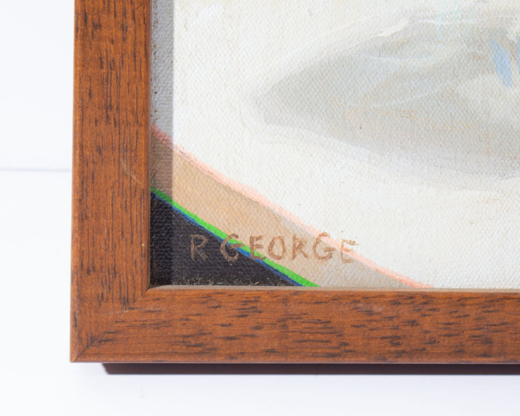 Richard Allen George Oil on Canvas Still Life Painting