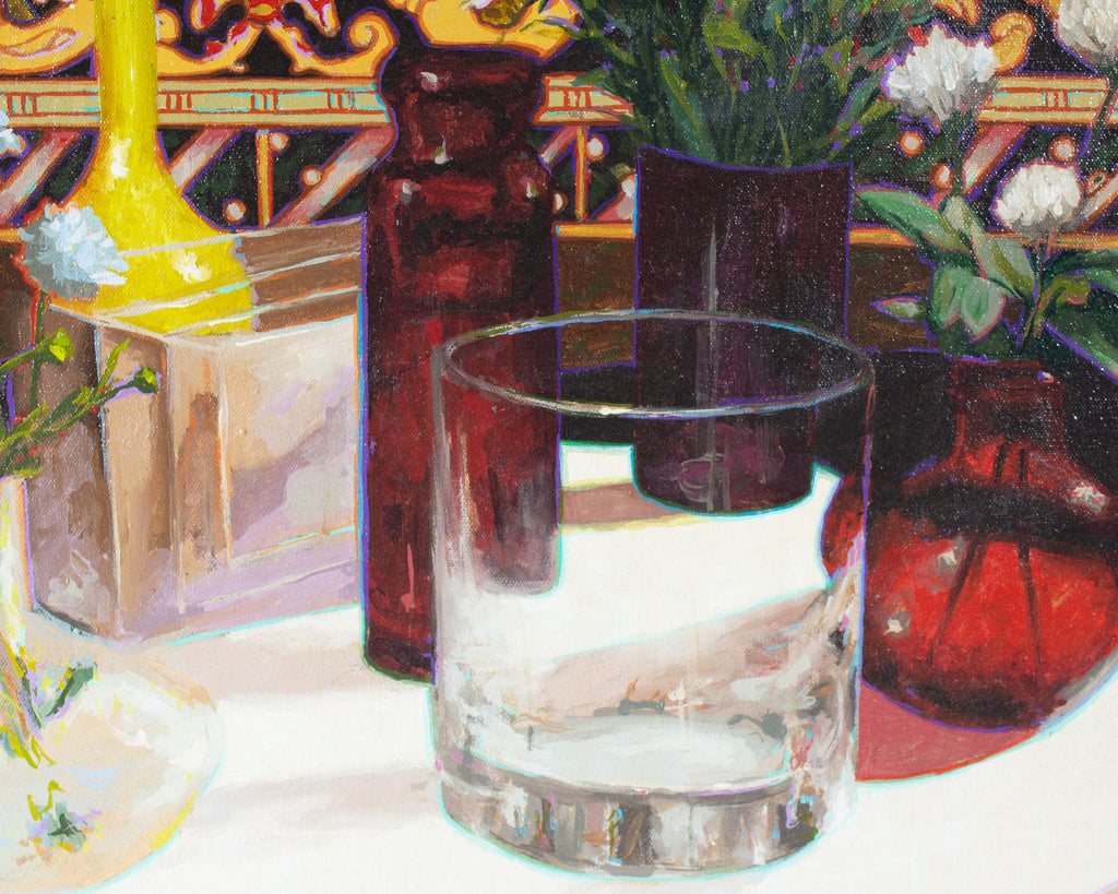 Richard Allen George Oil on Canvas Still Life Painting