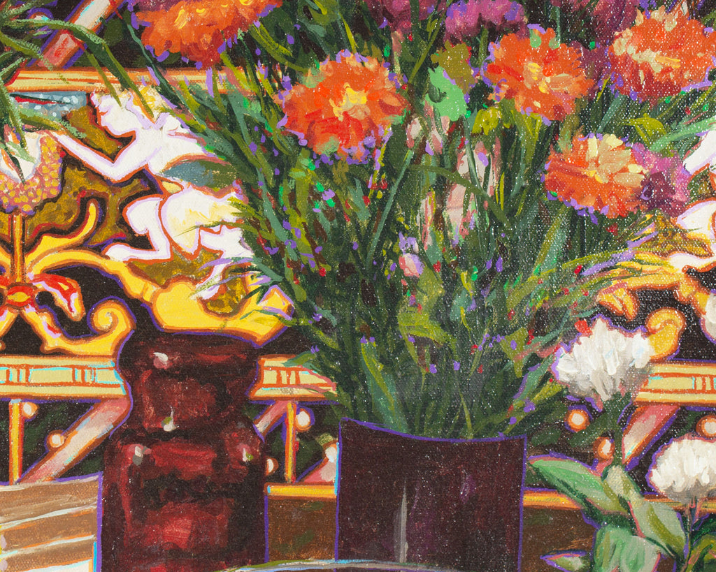 Richard Allen George Oil on Canvas Still Life Painting