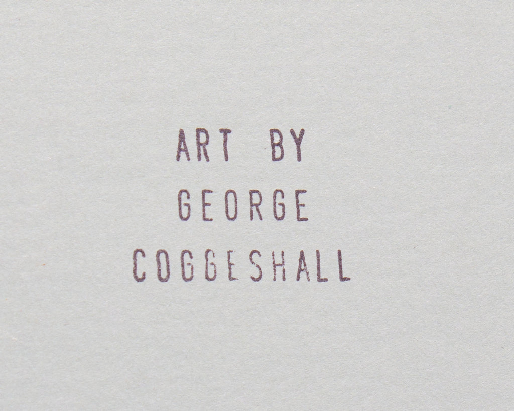 George Coggeshall Abstract Gouache Painting