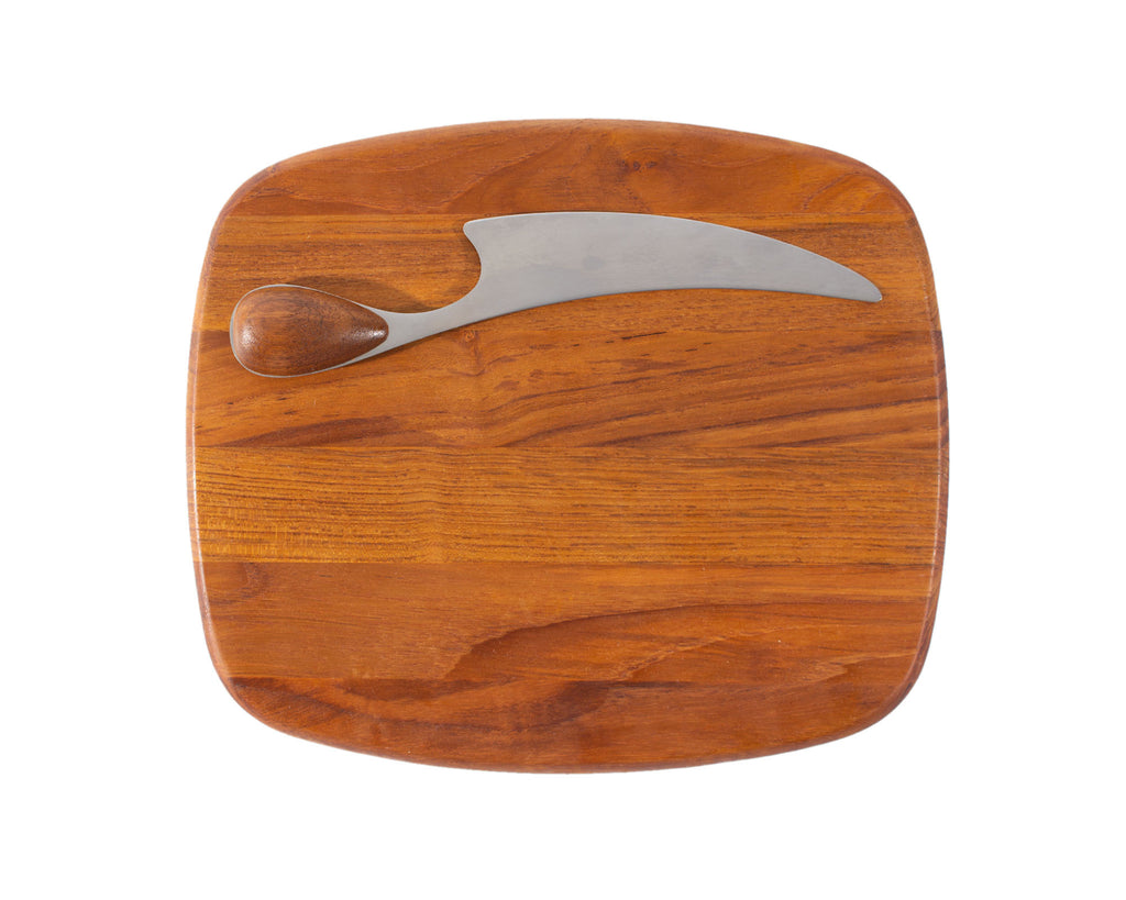 Jens Quistgaard Dansk Cheese Board and Knife