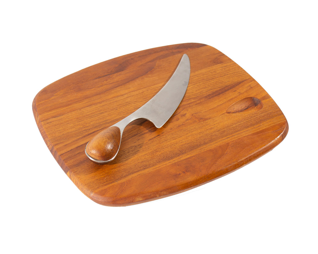 Jens Quistgaard Dansk Cheese Board and Knife