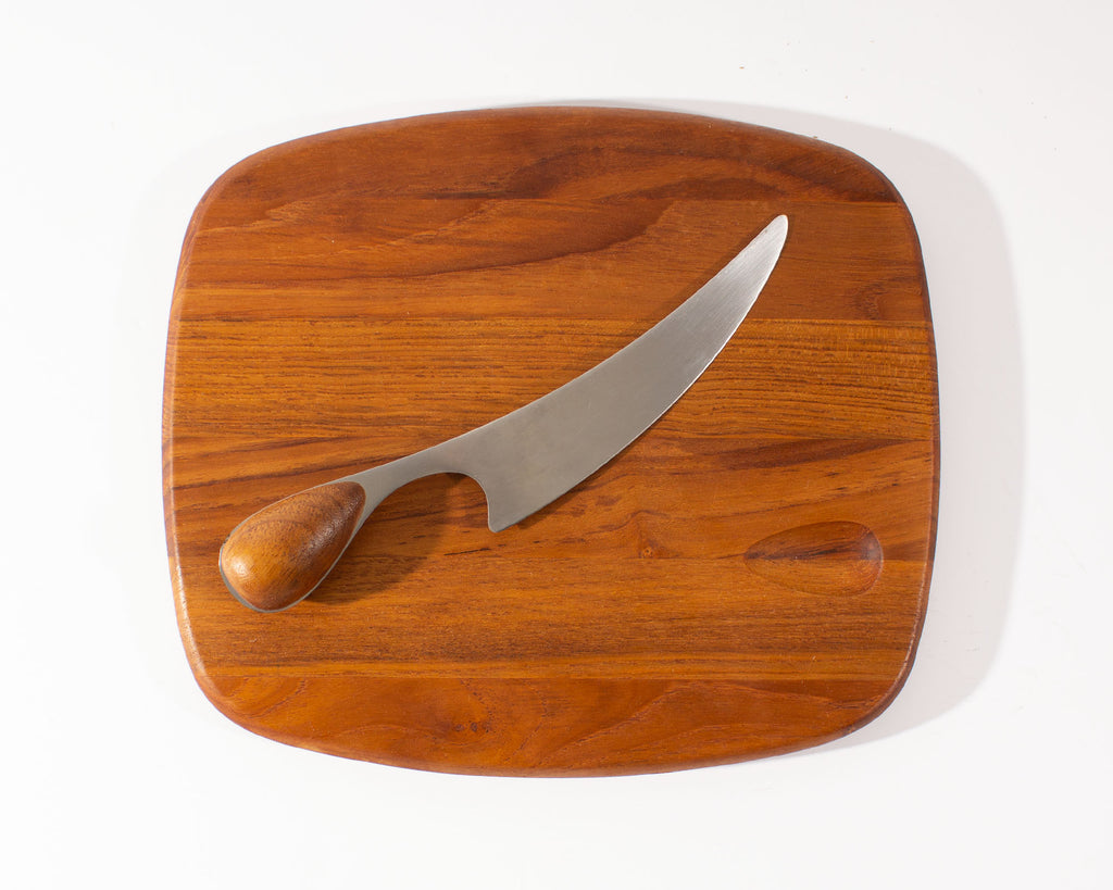 Jens Quistgaard Dansk Cheese Board and Knife