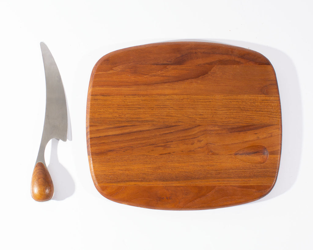 Jens Quistgaard Dansk Cheese Board and Knife