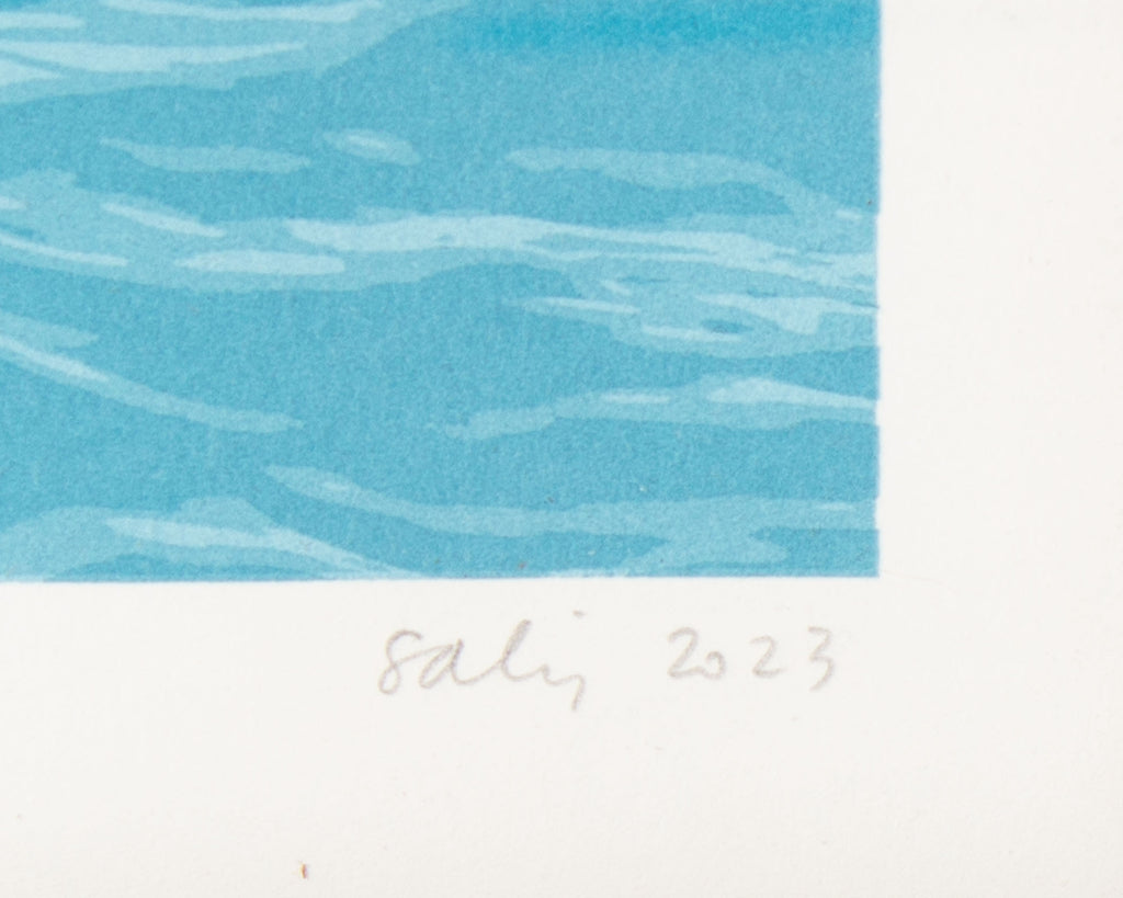 Gigi Salij 2023 Abstract Serigraph Print