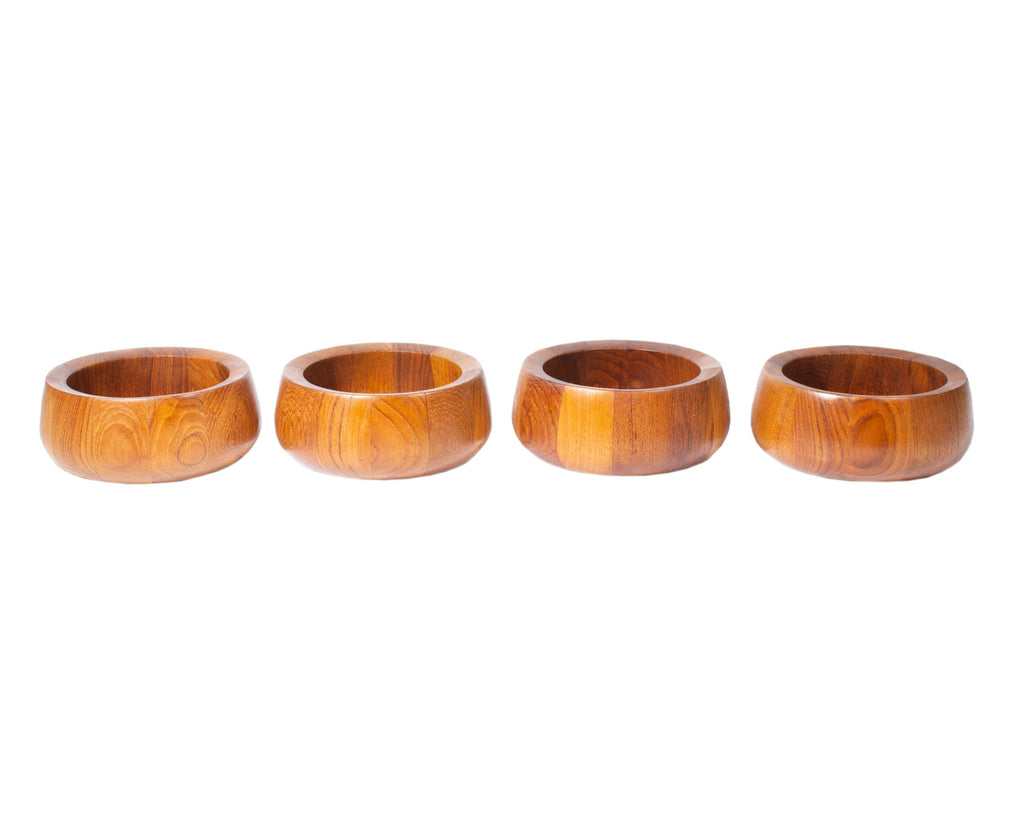 Jens Quistgaard Dansk Teak Salad Bowls