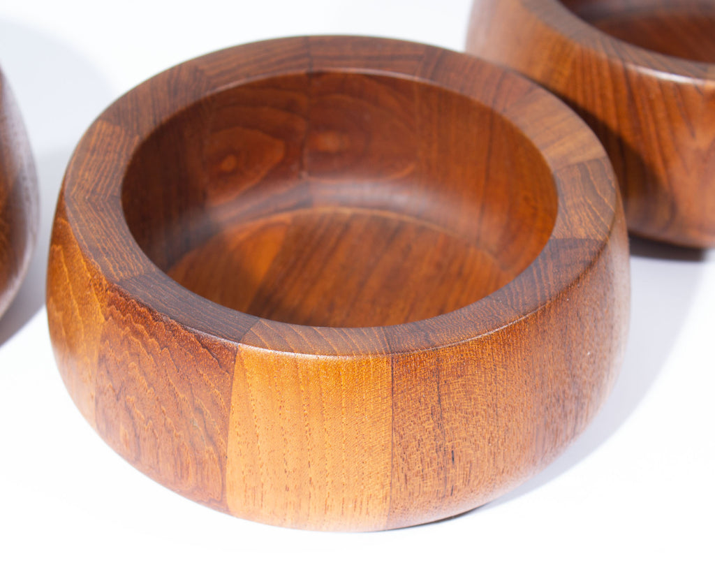 Jens Quistgaard Dansk Teak Salad Bowls