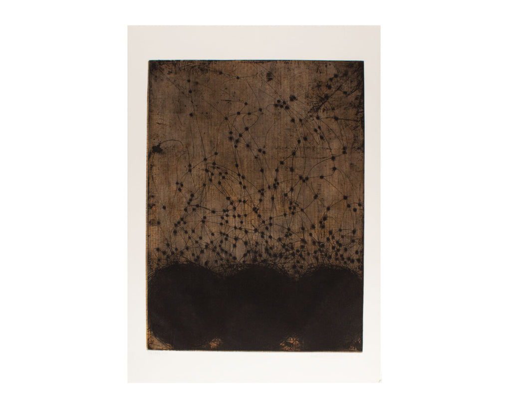 Seiko Tachibana 1996 “Encounter” Etching