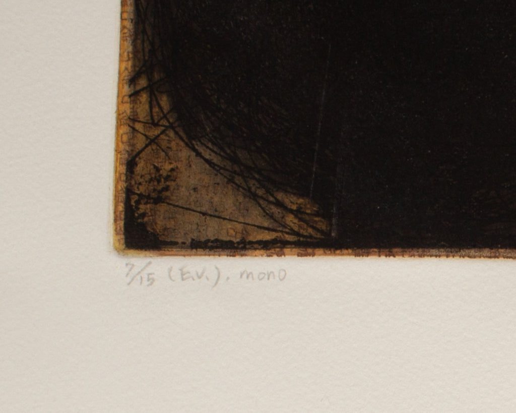 Seiko Tachibana 1996 “Encounter” Etching