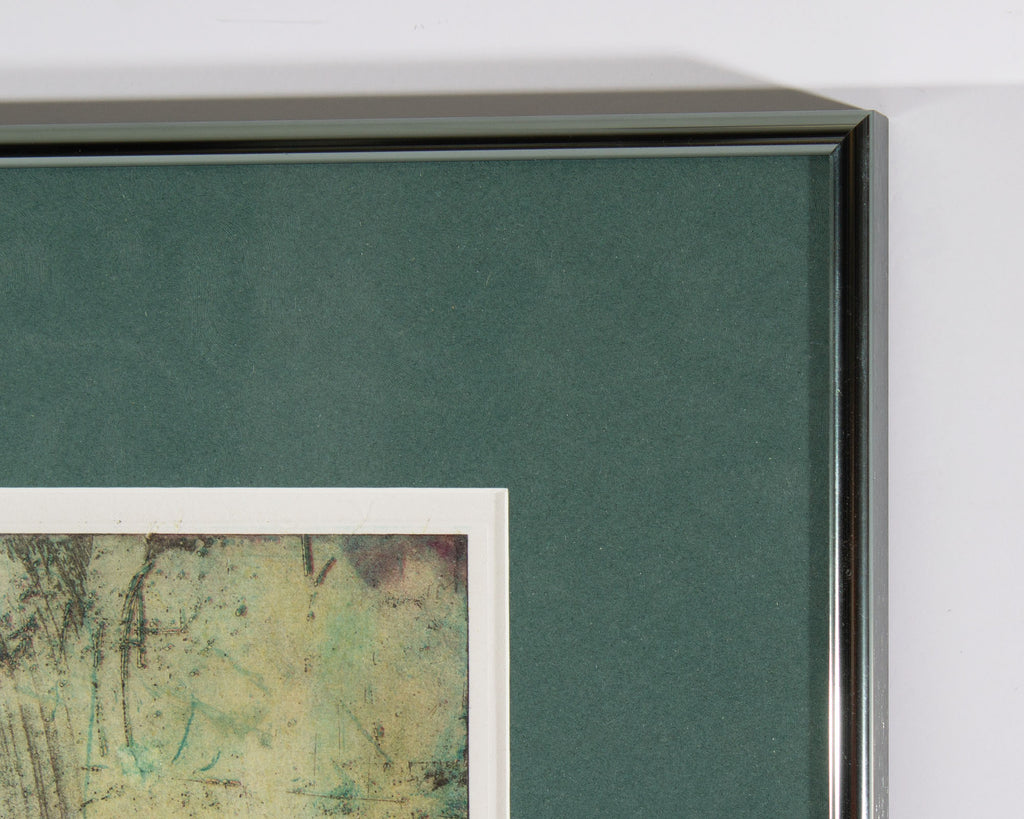 Yuji Hiratsuka 1989 “Rose Man” Intaglio Print