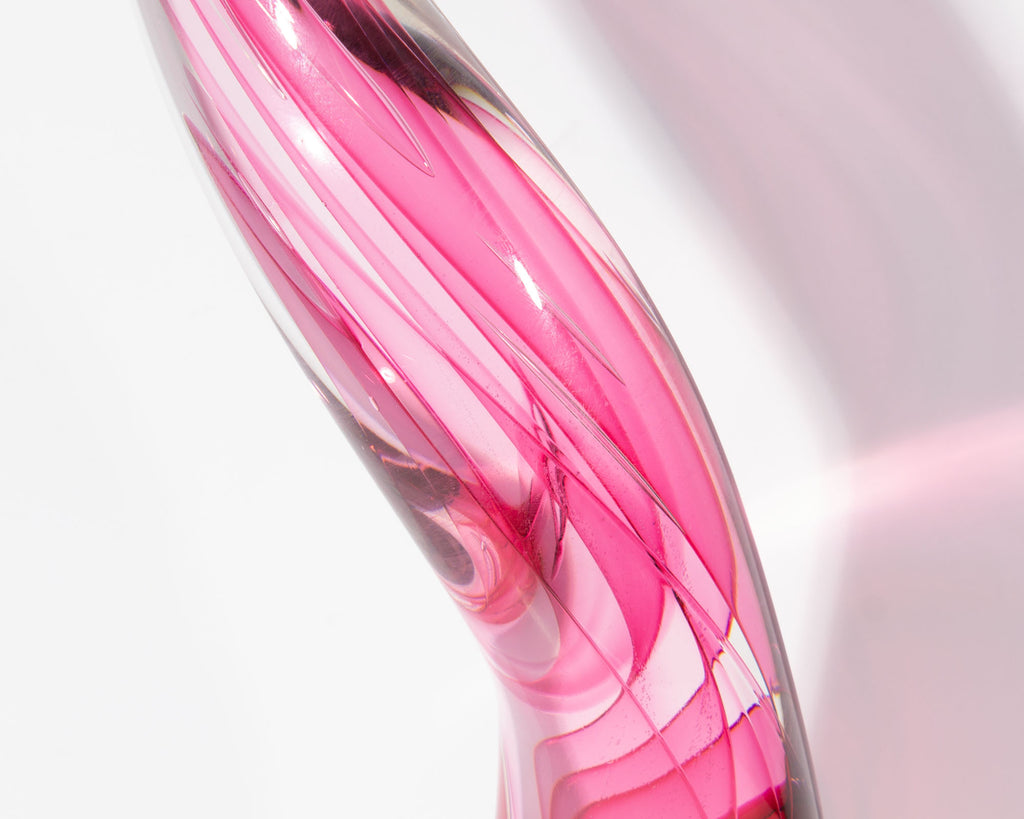 John McDonald Signed Art Glass Sculpture