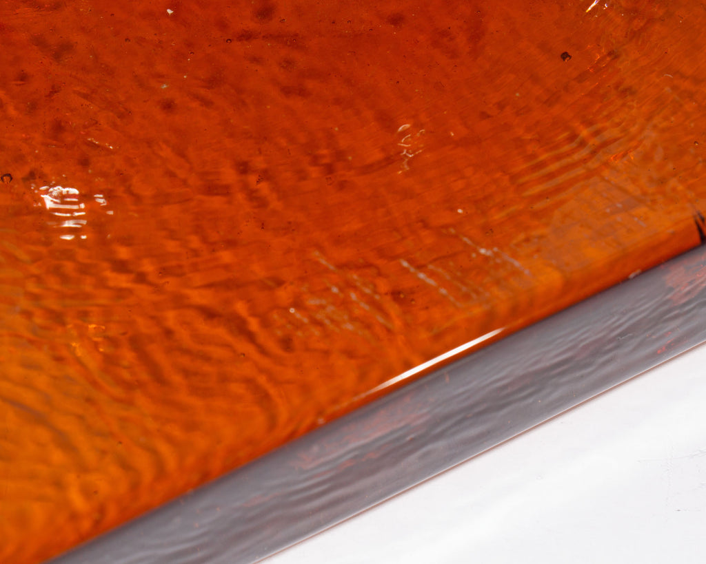 John McDonald Signed Art Glass Sculpture