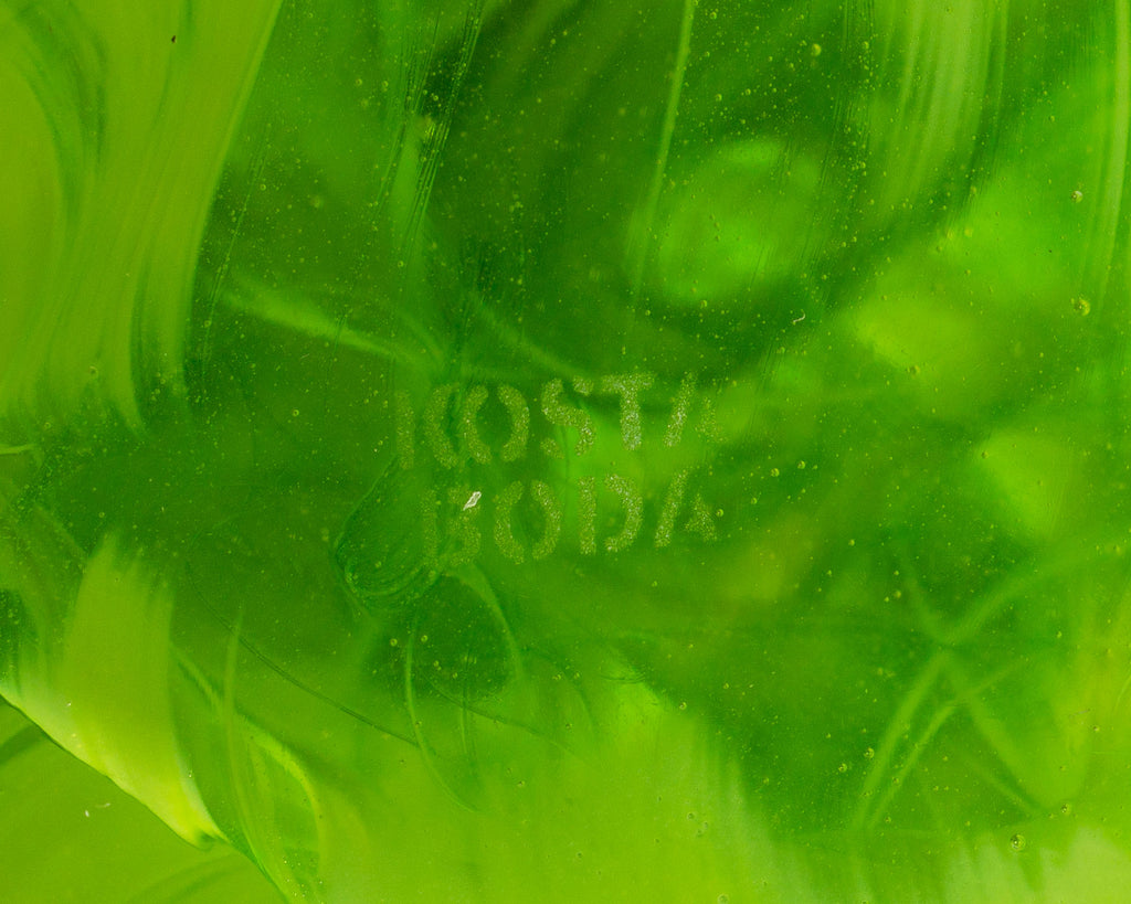 Anna Ehrner Kosta Boda Atoll Art Glass Cone Tree