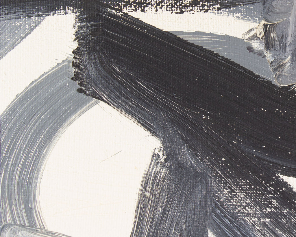 Pennerton West Oil on Board Abstract Painting