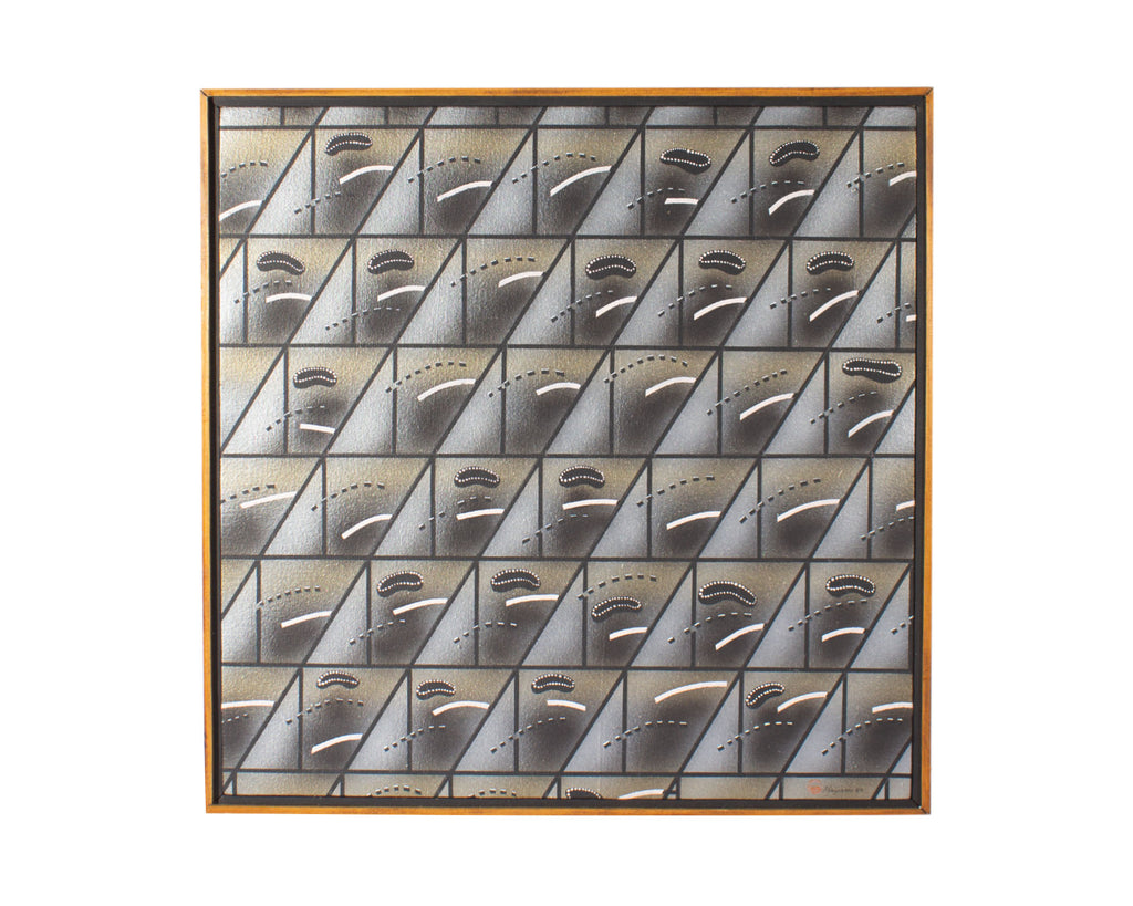 Carl Hayano 1983 “Sushi Series No. 2” Oil and Airbrush Painting