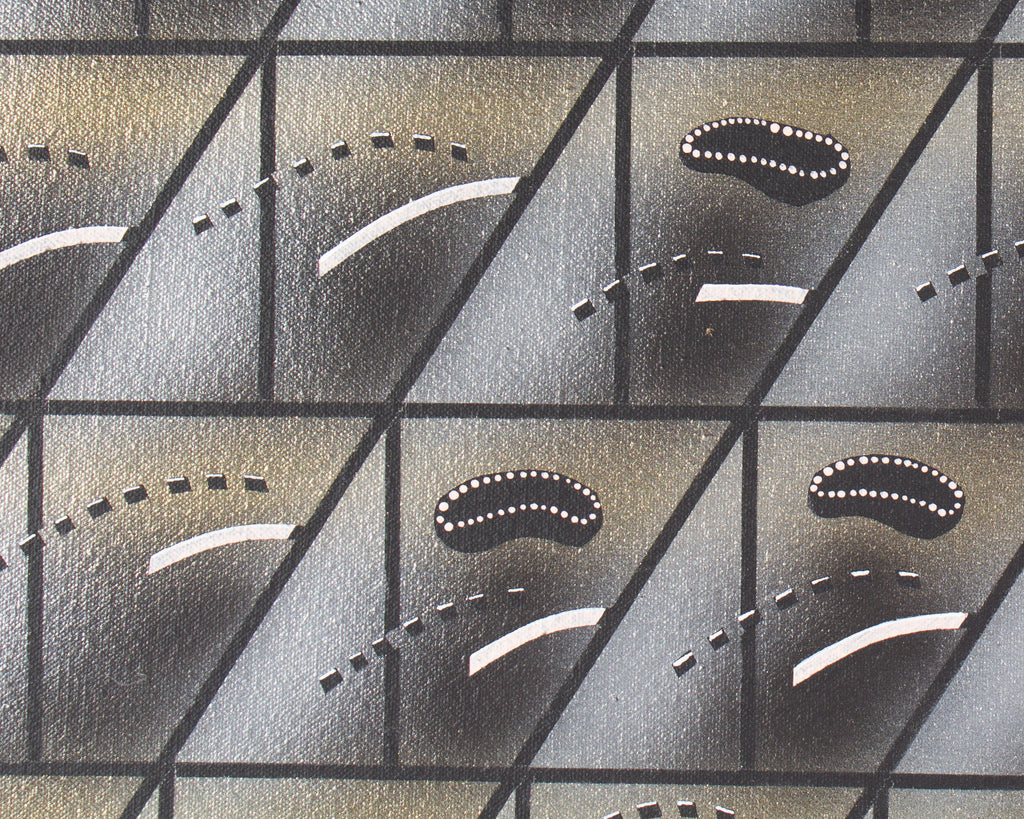 Carl Hayano 1983 “Sushi Series No. 2” Oil and Airbrush Painting