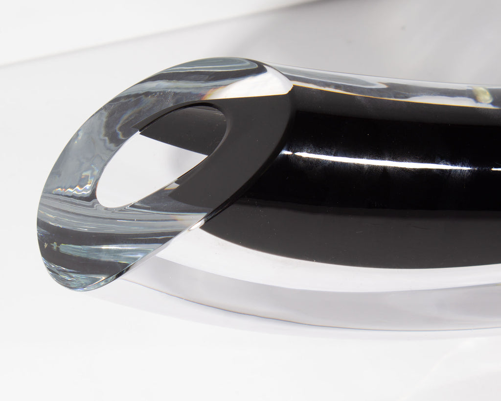 Göran Wärff Kosta Boda Limited Edition Horn Glass Sculpture