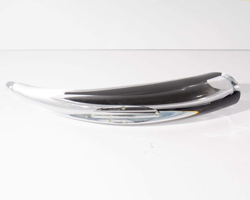Göran Wärff Kosta Boda Limited Edition Horn Glass Sculpture