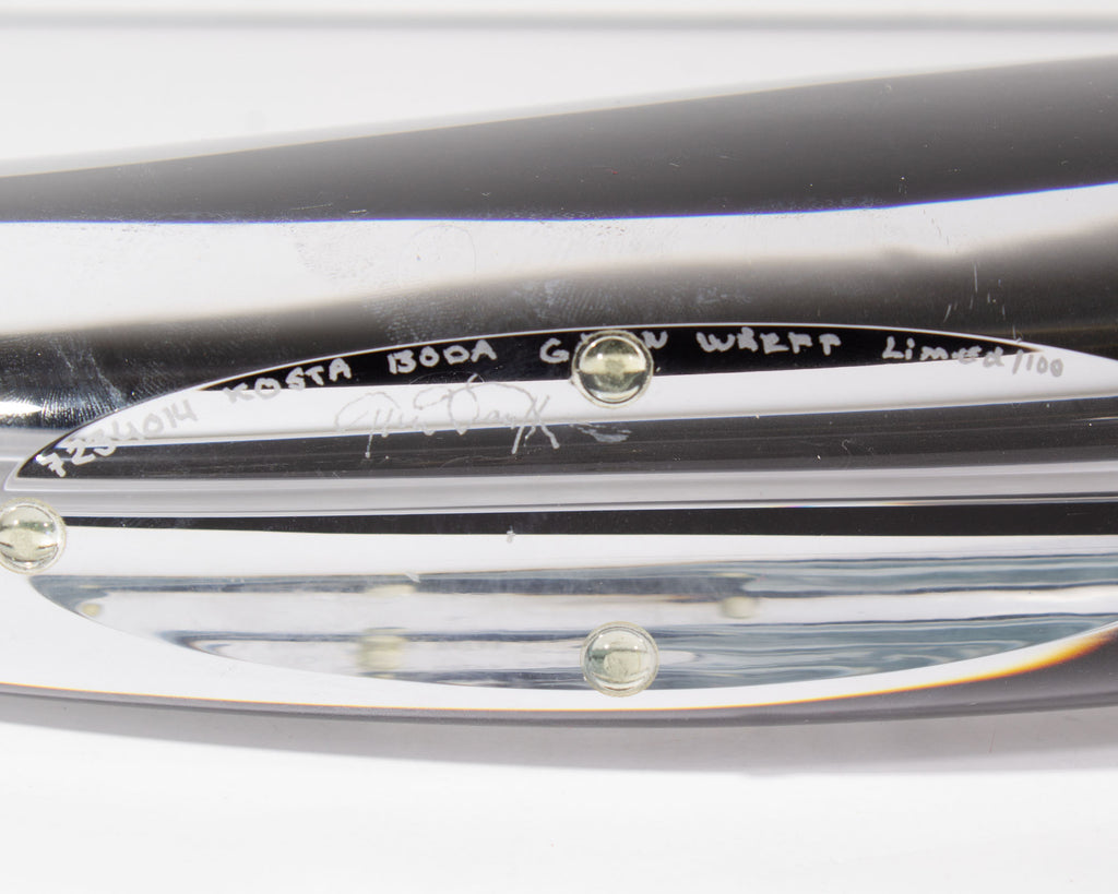 Göran Wärff Kosta Boda Limited Edition Horn Glass Sculpture