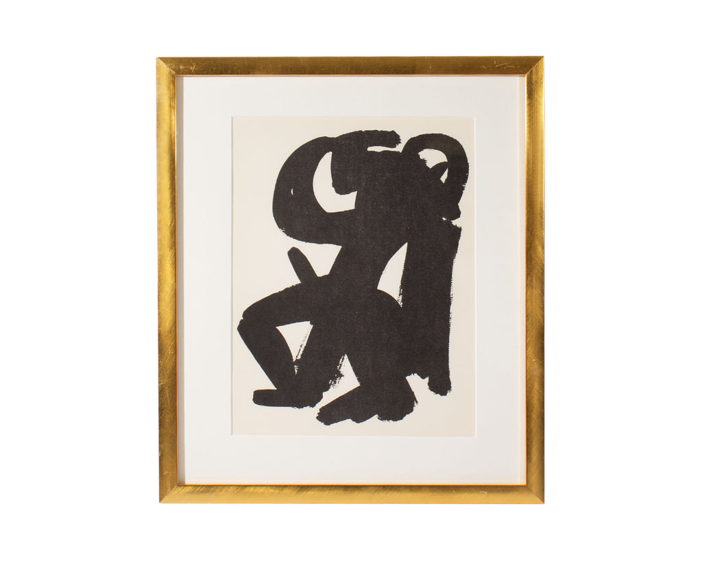 Robert C. Ray Abstract Lithograph