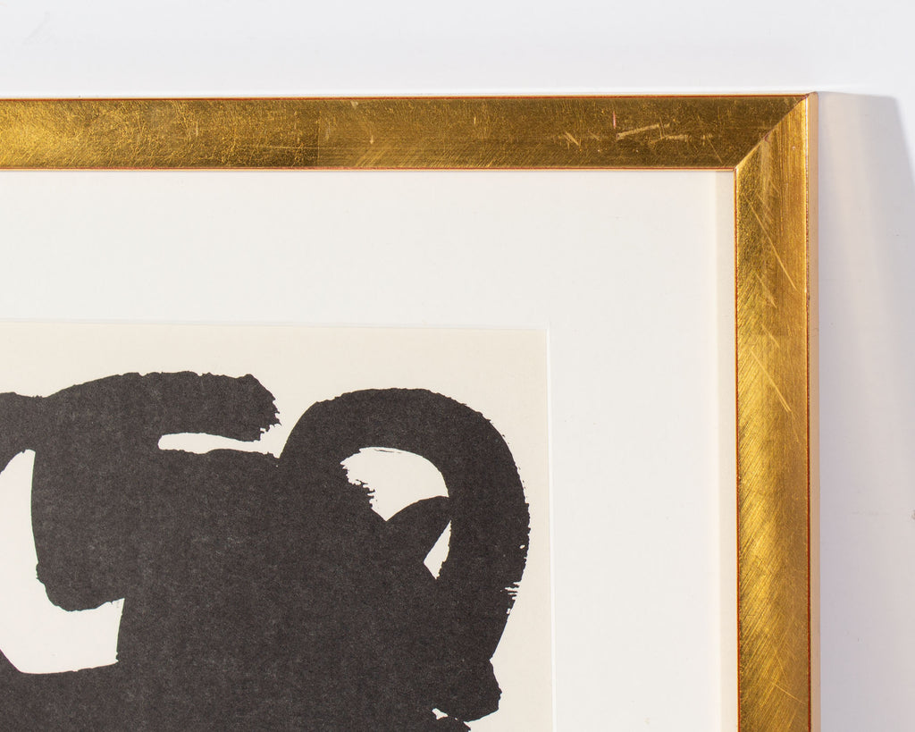 Robert C. Ray Abstract Lithograph