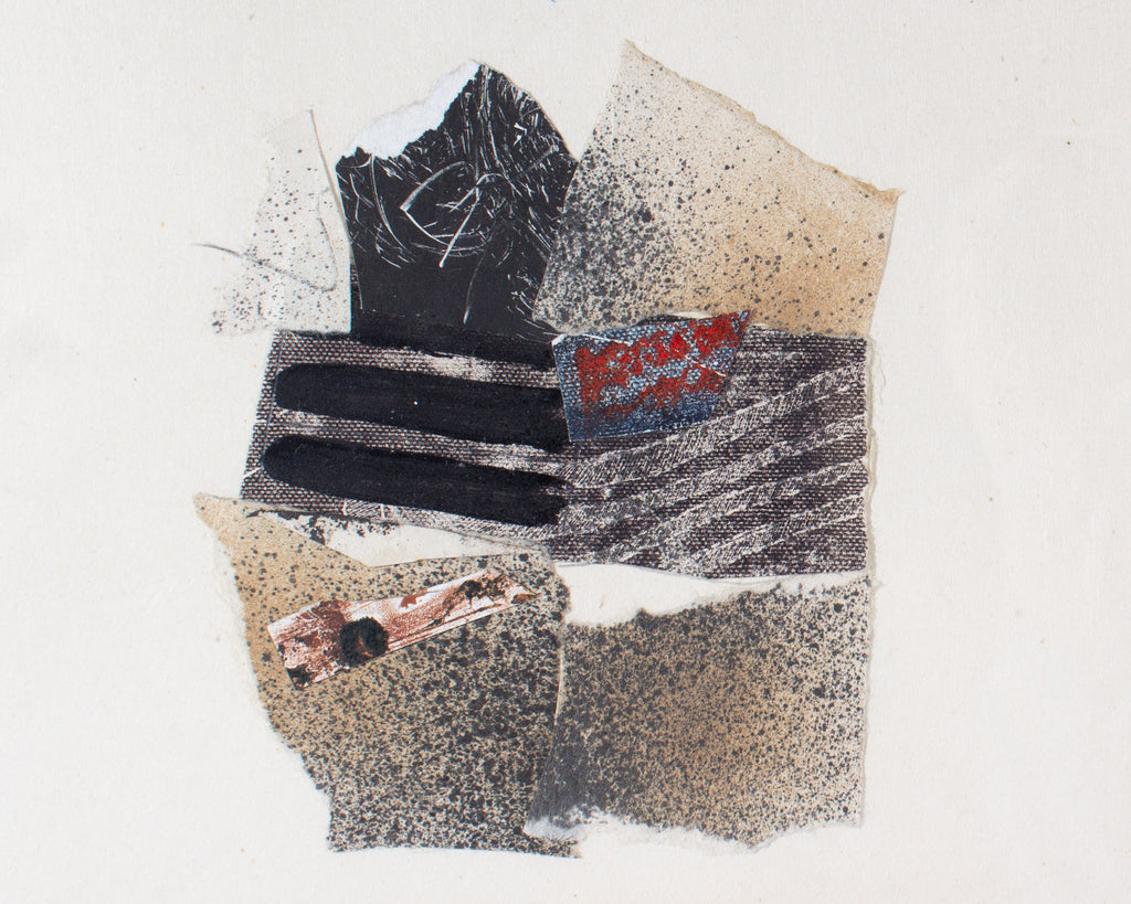 Marvin Lowe 1979 “8 I” Abstract Collage