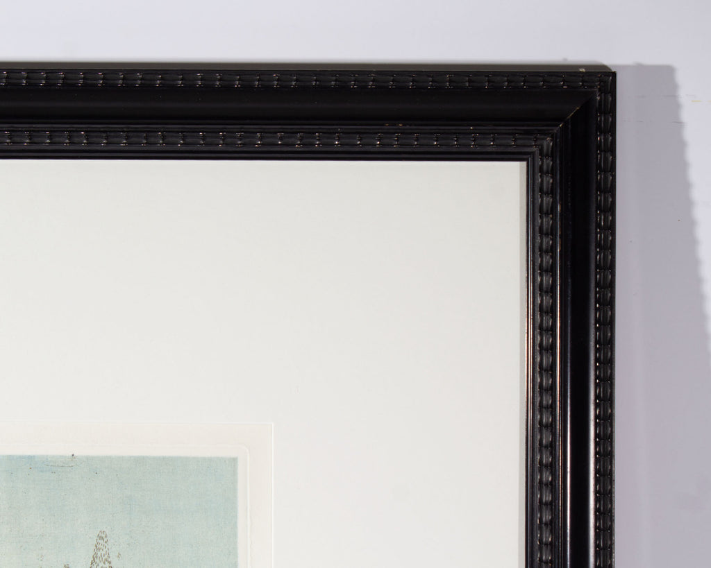 Keiko Minami Etching of a Bird