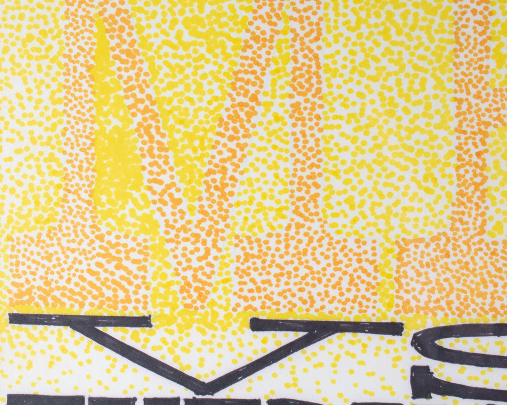 James Spencer Russell “Me Vs. Everyone” Marker Drawing