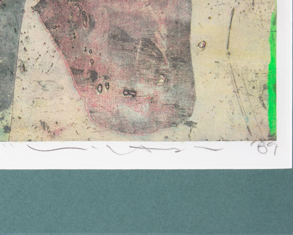 Yuji Hiratsuka 1989 “At the Opera” Intaglio Print