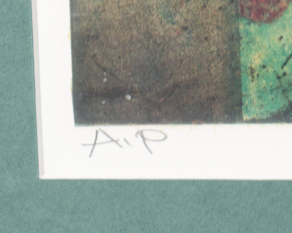 Yuji Hiratsuka 1989 “At the Opera” Intaglio Print