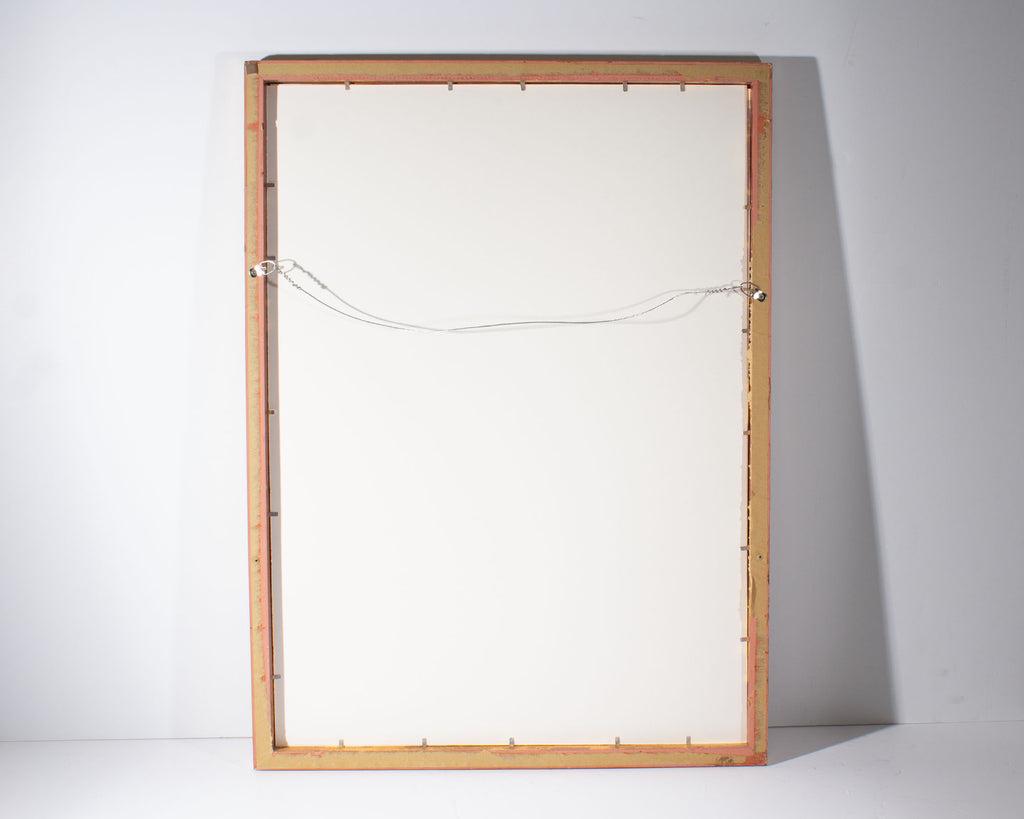 Ed Funk Monoprint of a Seated Woman