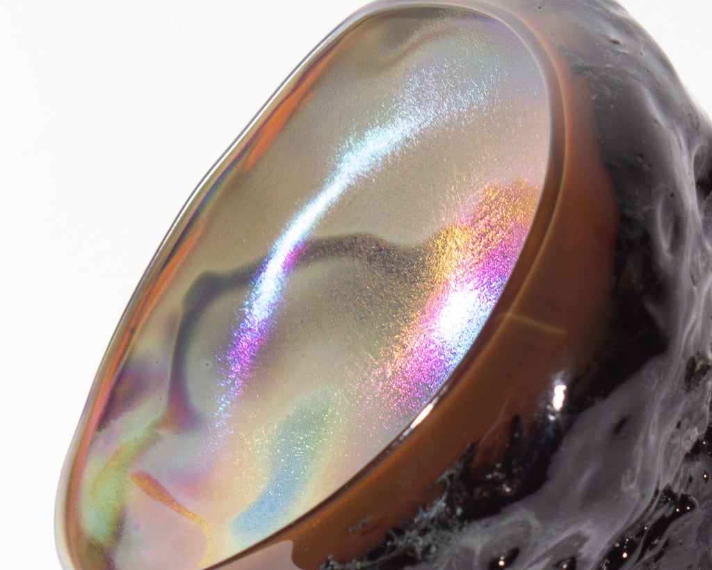 Josh Simpson Tektite Art Glass Sculpture