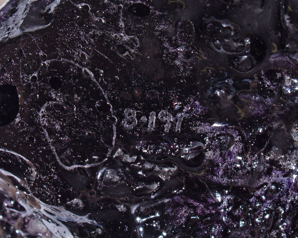 Josh Simpson Tektite Art Glass Sculpture