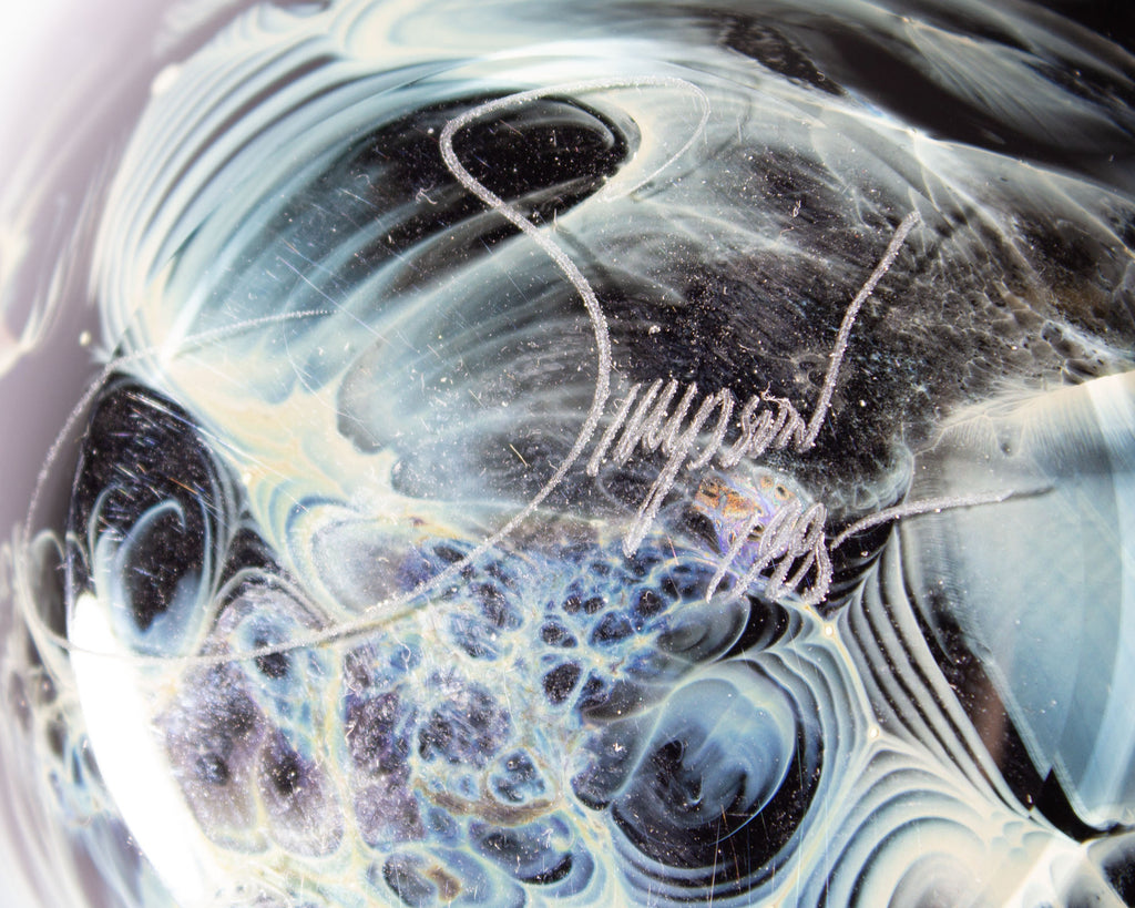 Josh Simpson 1985 Art Glass Vase