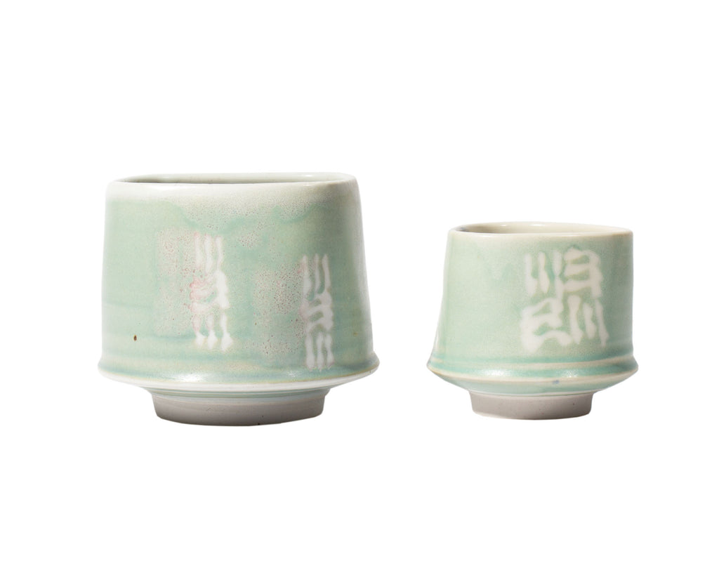 Larry Pejeau 1993 Studio Pottery Vases