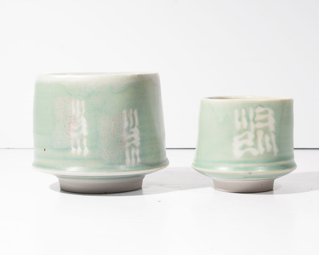 Larry Pejeau 1993 Studio Pottery Vases